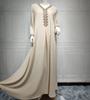 Muslim Women's Rhinestone Dress Robe