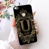 For Huawei P8 P9 Lite 2017 Case PRA-TL10 Luxury Initial Letter Soft Silicone Cover For Honor 8 Lite PRA-LX1 Nova Lite 2017 Shell