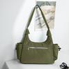 IELGY One-Shoulder Underarm Oxford Cloth Bag Casual Large-Capacity Commuter Simple Female Bag