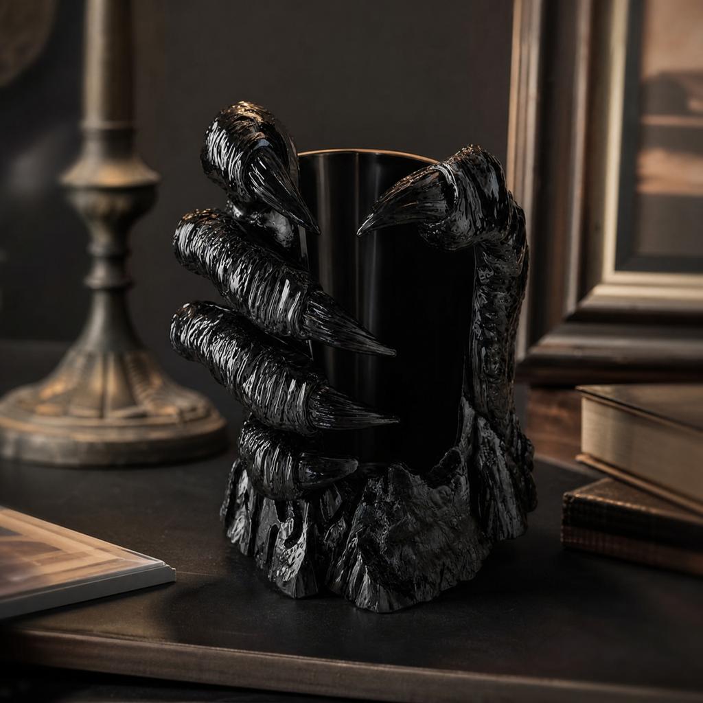 Cup Holder Stand - Decorative Ornament for Kitchen Living Room Desk - Resin Coffee Cup Holder