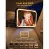 Baby Car Mirror With Light for Baby Rechargeable 2000mAh Baby Mirror for Car Seat Rear Facing Hook Clip Design Car Seat Mirror