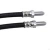 2 Pieces Car Rear Brake Hoses Rubber Gbh250 High Reliability Sturdy Replaces Auto Accessories Easy