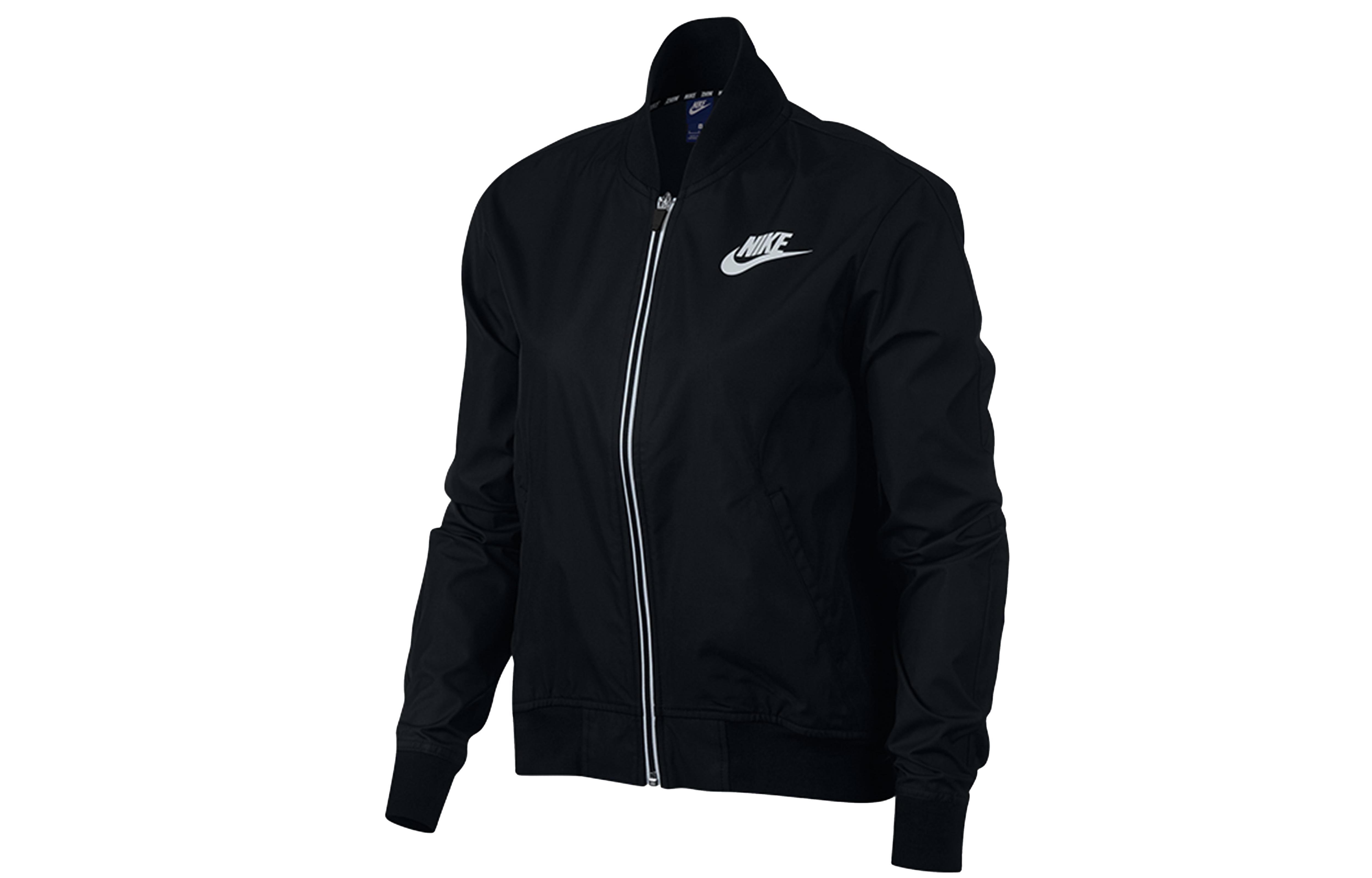 Nike Jackets Women s Black Stand Collar Moderate Other 885376-010 S
