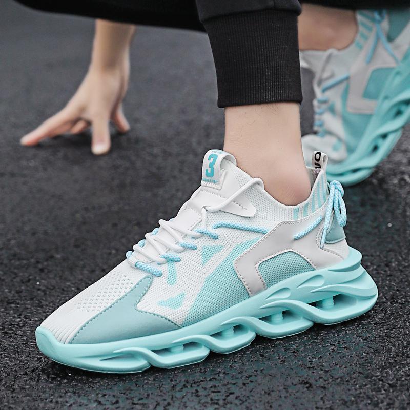 Mens Running Shoes Mesh Comfortable Flat Walking Tennis 2025 New Fashion Lace-up Casual Jogging Shoes for Men