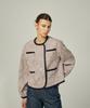 Ava Molli Taping Double Tweed Jk (Red&Navy)