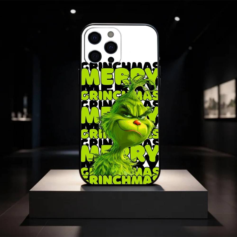C-Christmas G-Green M-Monsters Phone Case Silicone Soft For IPhone 17 16 15 14 13 12 11 X XR Plus Pro Max Plus