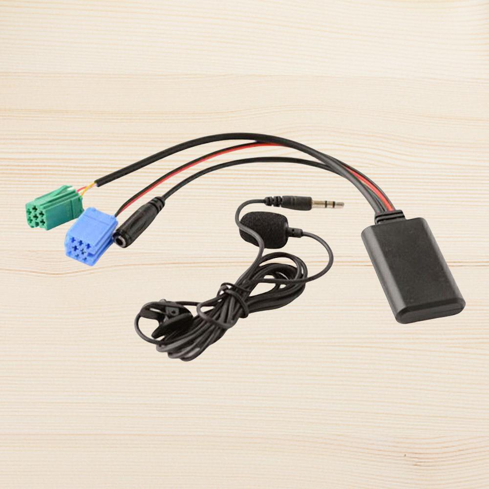 Auto Bluetooth-Kompatibel Modul AUX IN Audio MP3 Musik Adapter mit MIC Radio Stereo AUX Kabel Adapter für Renault Megane Scenic