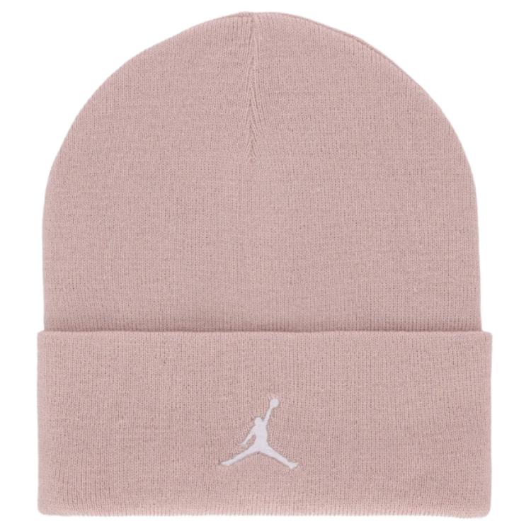 Женские розовые вязаные шапки Jordan из полиэстера HJ3224-601 OS