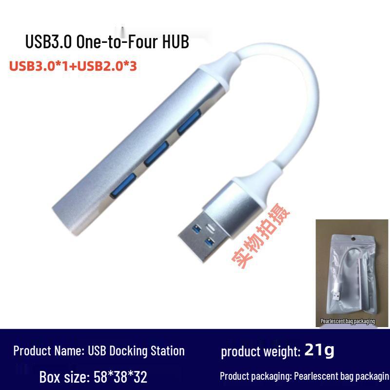 Type-C USB Docking Station Multi-Port Hub & Splitter for Laptops