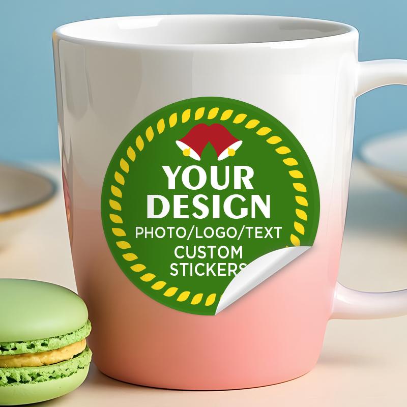 Personalized Matte Stickers For Custom Branding | Pologo Labels With Hd Printing | Water Scratch Resistant Surface