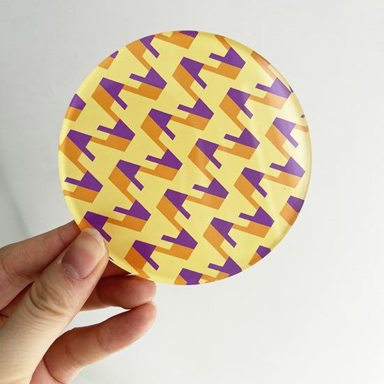 Acrylic Coaster Heat Resistant Insulated Cup Mat for Hot Coffee And Water Cups Non-Slip Waterproof Table Protection Mat Home Office Decor