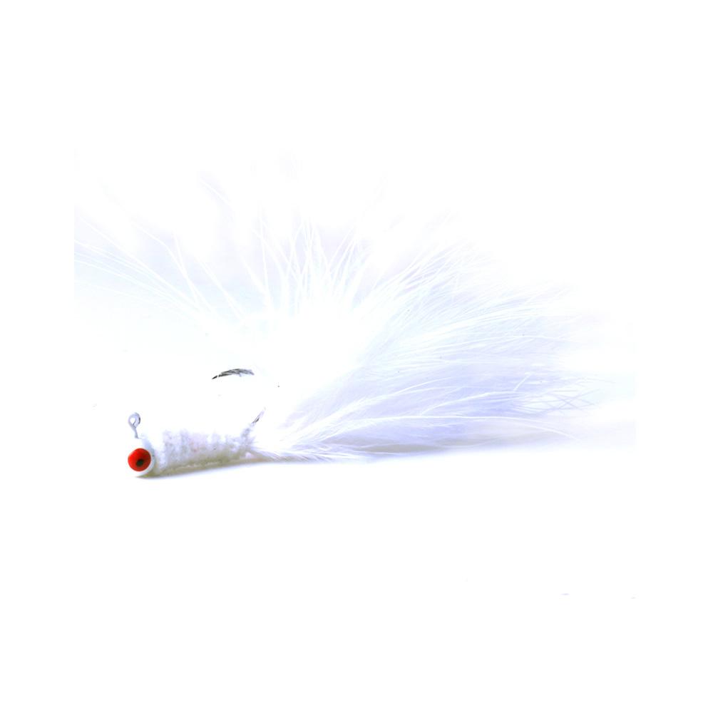 HENGJIA 5 buc/pachet, 3 cm, oțel cu înaltă carbon, cârlig cu pene de pescuit, cârlig de crap, momeală