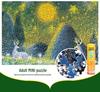 Dospělý držák na tužky 1000dílné mini krajinné puzzle hračka - Vzdělávací a zábavná