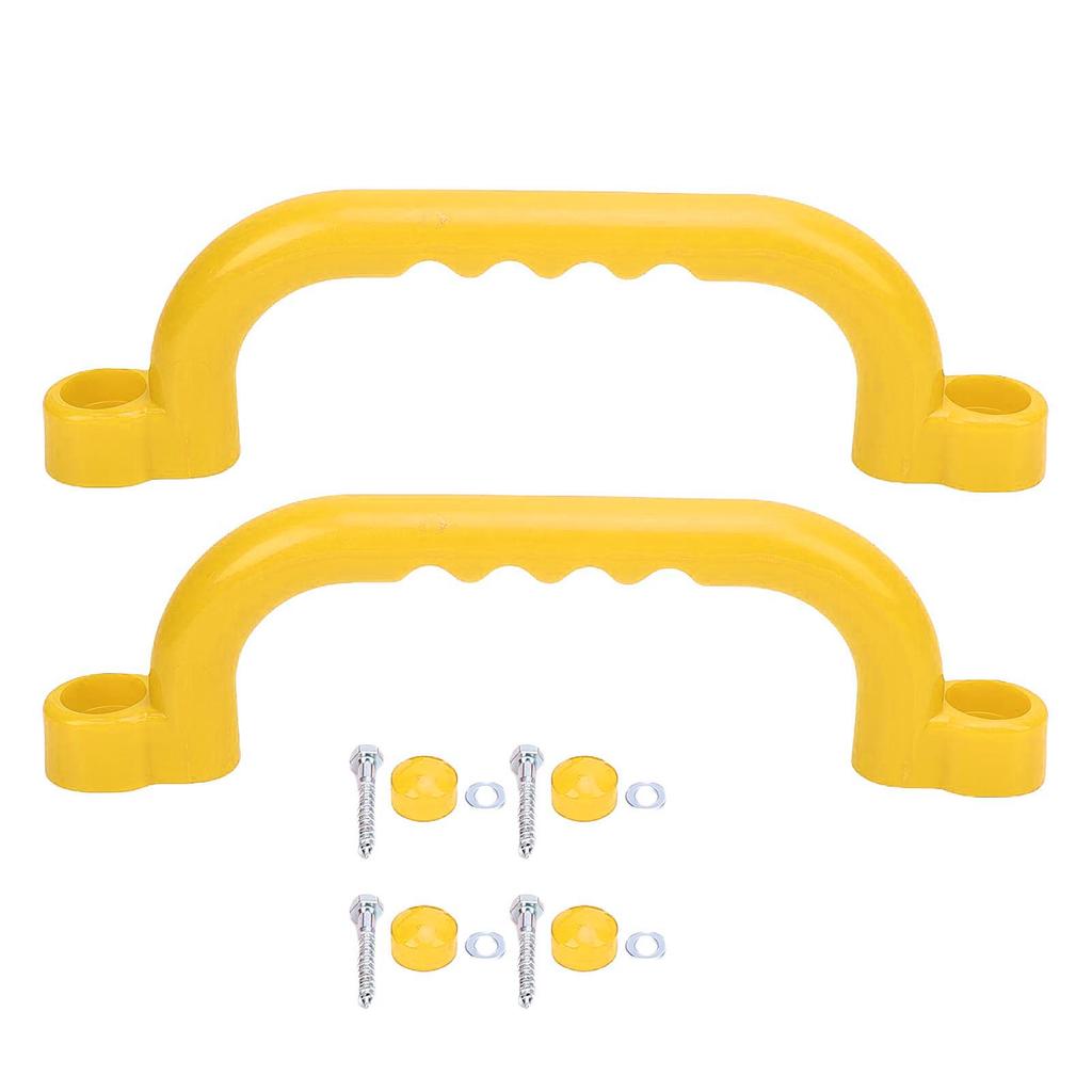 2PCS Kids Toy Handles Reusable Plastic Playground Safe Grab Handle for Outdoor Climbing Amusement Eq