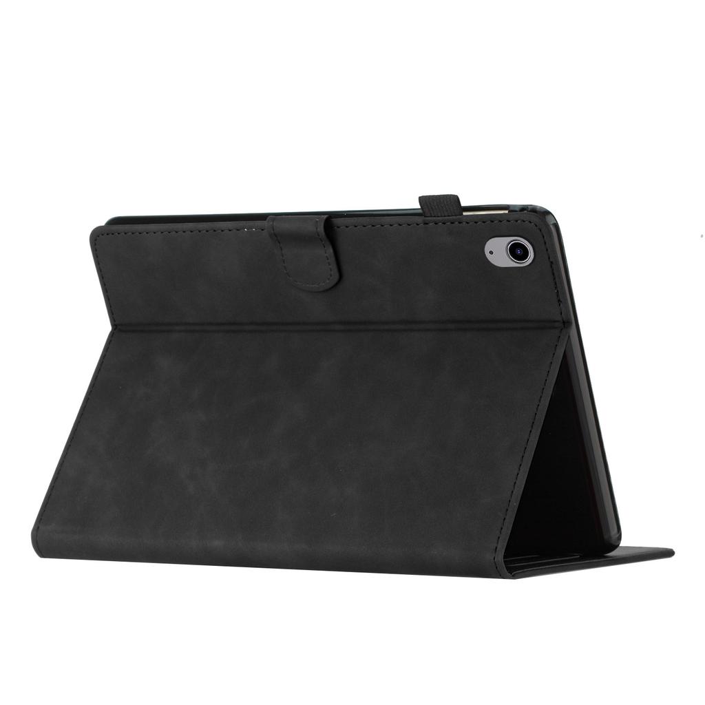For iPad Mini (2024)/mini (2021) Smart Case PU Leather Coconut Tree Imprinted Tablet Cover with Card Holder