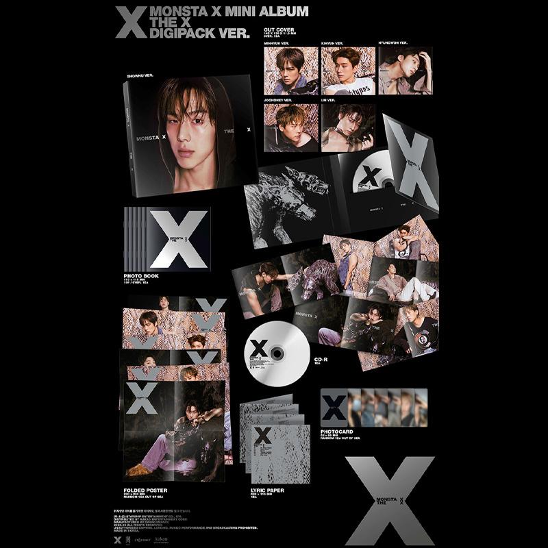 Monsta X MINI-ALBUM ‘THE X’ (DIGIPACK Ver.)