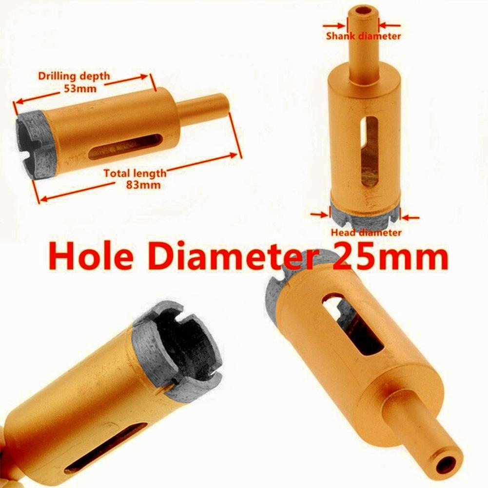 Broca Versátil Abridora de Agujeros Diamantada Sinterizada para Azulejo Cerámica Mármol 635mm de Longitud