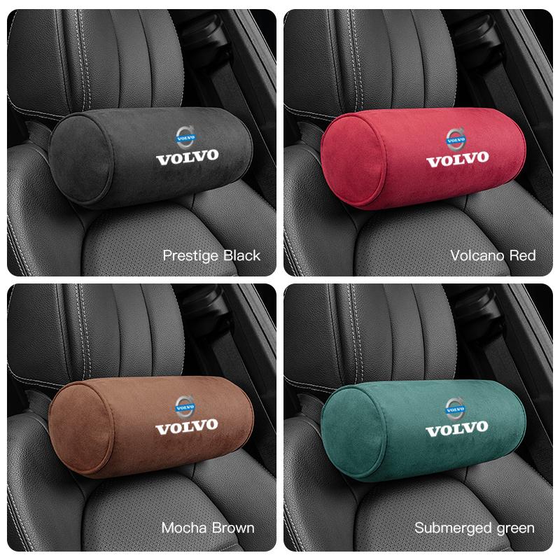 Ylrpx2 Car Neck Headrest Pillow Accessories Cushion Auto Seat Head Support For Volvo Xc60 Xc90 V40 V60 S60 V50 V90 S80 C40 XC40 V70