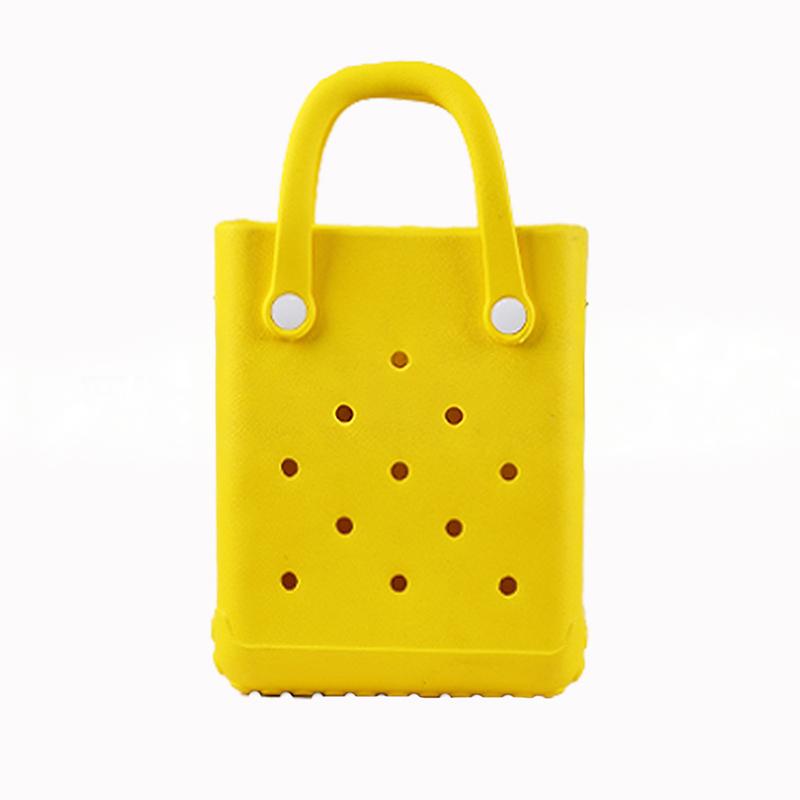 Women Mini Tote Bag EVA Flexible Bag Practical for Vacation Office and Travel Shopping
