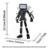 Moc Skibidi Toilet Builing Blocks Toy Titan Clock Man 2.0 Drill Man Titan TVMan Camerman Speakerman for Kids Boys Birthday Gifts