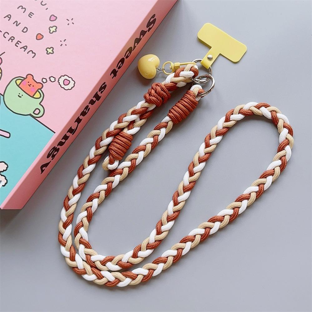 Anti-loss Phone Hanging Chain Nylon Mobile Phone Lanyard DIY Phone Crossbody Chain  Christmas Gifts