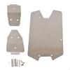RC Chassis Armors Metal Skid Plate 1:10 Car Accessory Parts