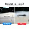 ABS Carbon Door Grab Handle Trim For Mercedes Benz W205 W213 X253 C E GLC Class