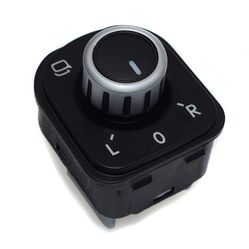 Geetha Chrome Heat Control Mirror Switch for VW Golf  MK5 MK6 Jetta Rabbit Tiguan CC Passat B6 B7 2006-2012 5ND959565A 5K0959565