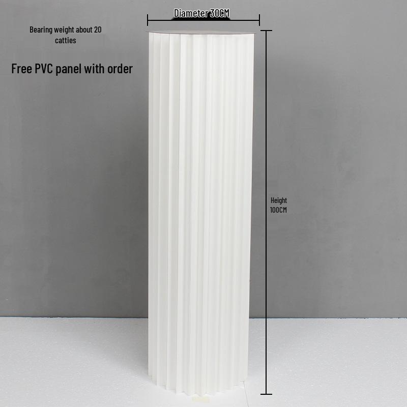 Artificial Flower Column Wedding Decorations with Car Delivery Ceremony and Roman Style Welcome Board