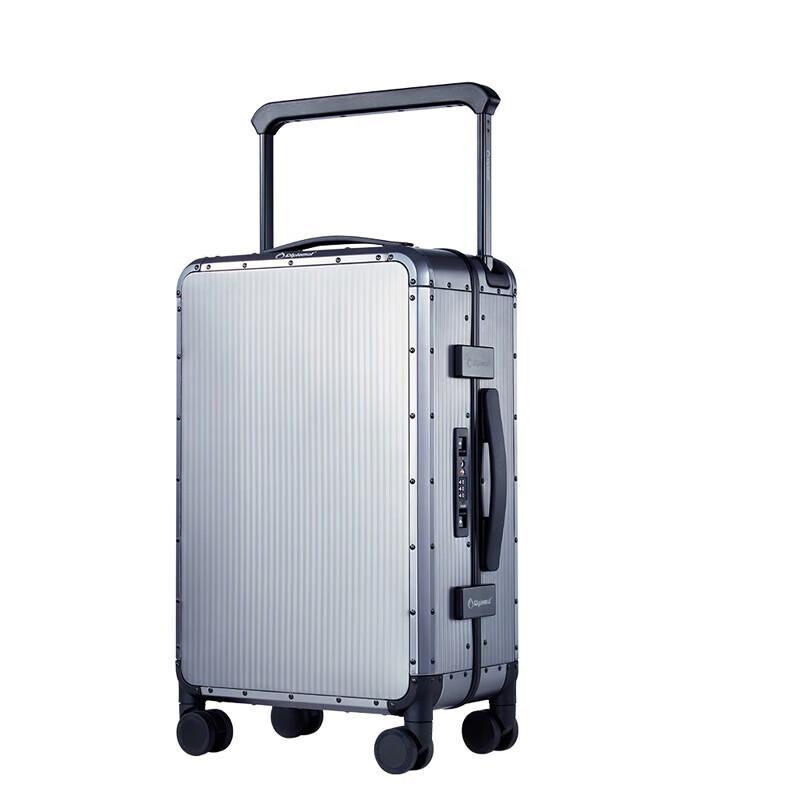 Diplomat TL-25082 Aluminum-Magnesium Alloy Carry-On Suitcase