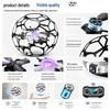 Spherical Four-Axis Camera Football Drone: Impact & Drop Resistant, Brushless, Safe Toy Gift