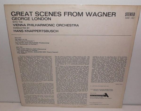

Виниловая пластинка GEORGE LONDON HANS KNAPPERTSBUSCH Великие сцены из Вагнера SDD143 DECCA 1970 Великобритания Классическая Б/У
