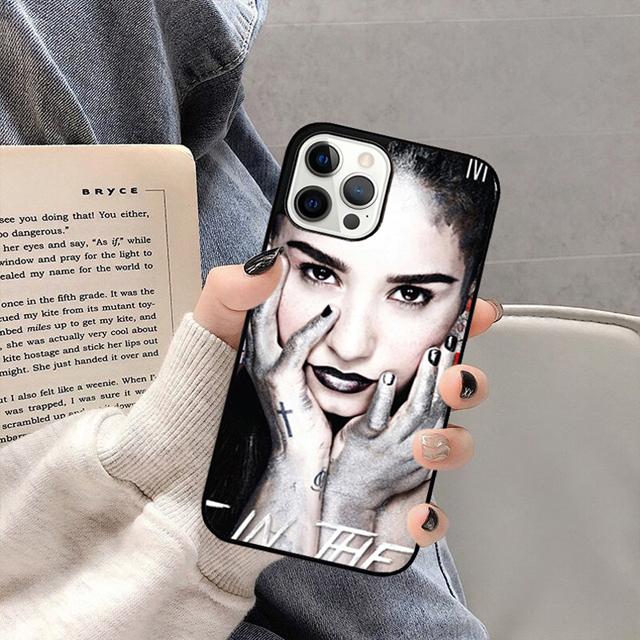 

Demi Lovato image paintings Phone Case Back Cover for iPhone 17 Air 16e 15 14 13 11 12 Pro Max Plus Shell Coque iPhone 13