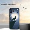 Moon Roaring W-Wolf Phone Case Silicone Soft For IPhone 17 16 15 14 13 12 11 X XR Plus Pro Max Plus