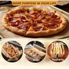 50Pcs Unbleached Baking Parchment Paper Sheets for Air Fryer Oven Grill Non Stick Cake Bread Cookies Pizza Roasting Healthy
