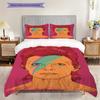 David Bowie Legendary Icon Threepiece Set 1 Duvet Cover 2 Pillowcase Without Core Bedding Set Soft And Comfortable Christmas Birthday Gift