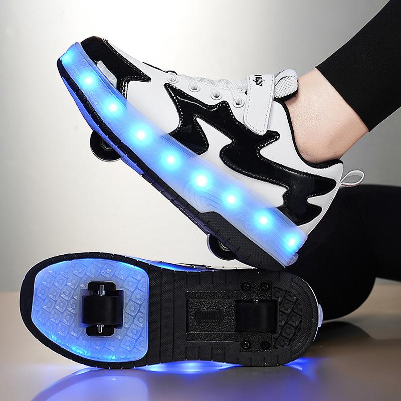 Runaway Shoes Girls Roller Skating Boys Burst Shoes Students Invisible Skates Invisible Girls Wheeled Shoes