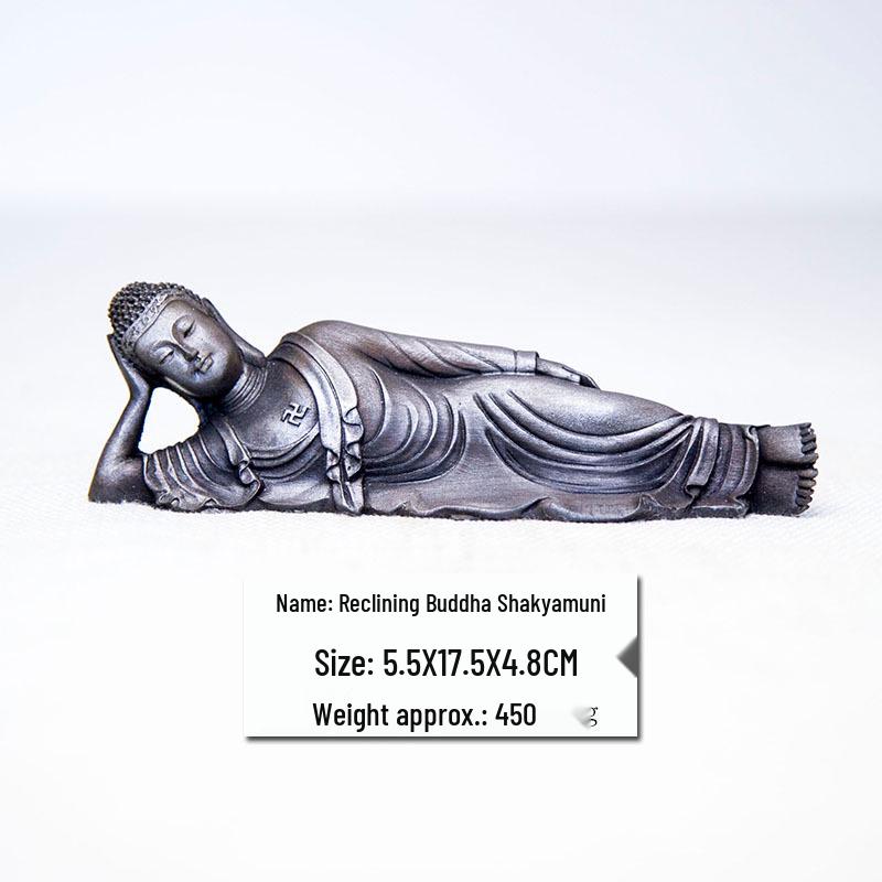 Zen-Inspired Buddha Statue: Handmade Song Dynasty Style Ornament for Home Decor