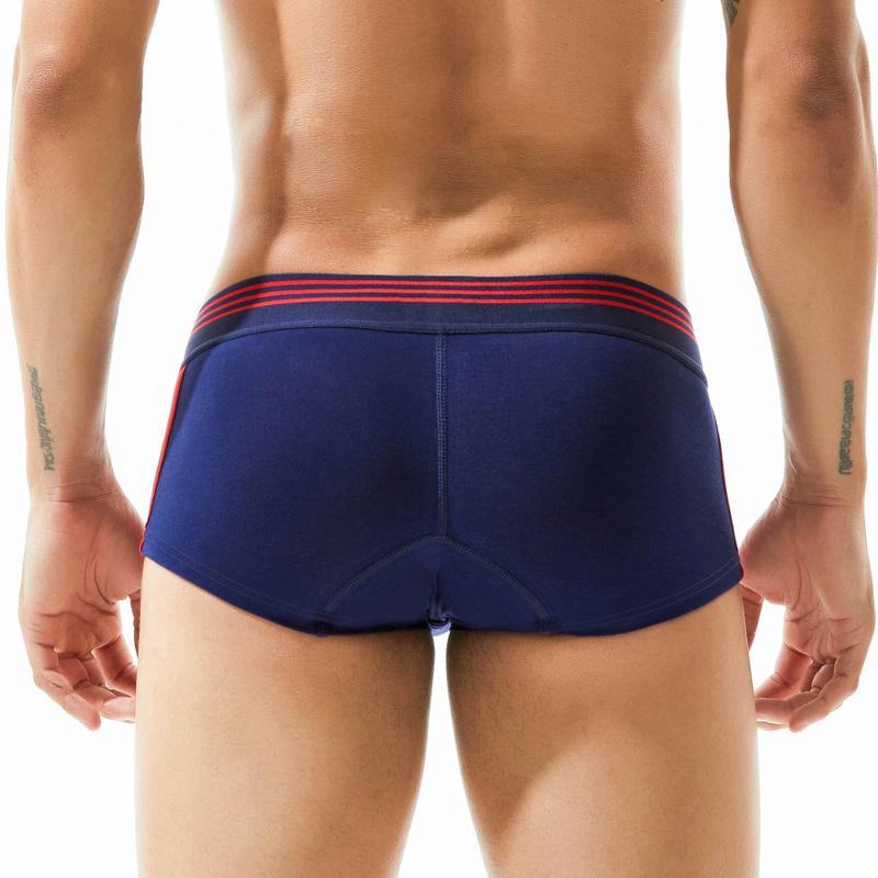 Herren Slips Herren Unterwäsche Boxershorts Sportunterwäsche Niedrige Taille Bequem Herren Boxershorts Unterhosen