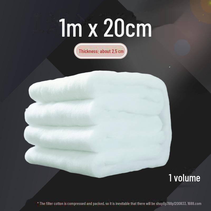 

Фильтр для аквариума: Кашемировый хлопок, рваный вручную - высокопрозрачная губка для очистки воды