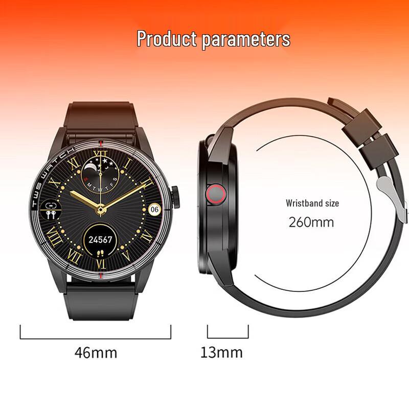 Newmine D300 Smartwatch & Bluetooth Earbuds 2-in-1 (CN version)