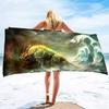 Magical Creature Beach Towels Fast Dry Superfine Fiber Beach Towel for Pool Cruise Beach Honeymoon Fitness Exercise or Training