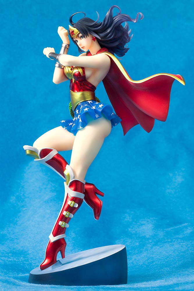 Kotobukiya DC Comics Bishoujo DC UNIVERSE Armored Wonder Woman 2nd Edition Scale PVC Painted Complete Figure DC052 1/7