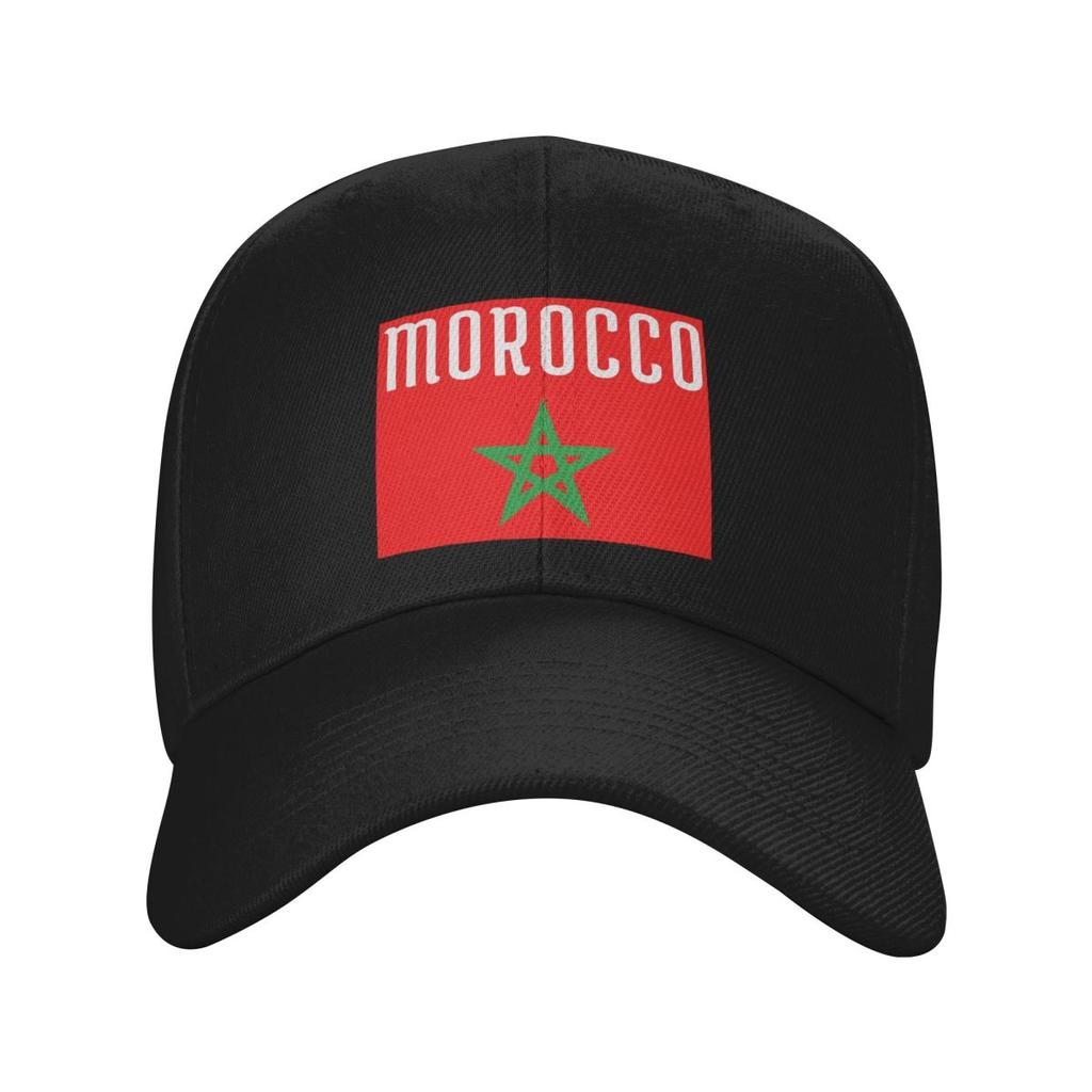 Morocco Moroccan Flag National Flag Of Morocco Baseball Caps Fashion Men Women Hats Casual Cap Streetwear Baseball Hat Casquette