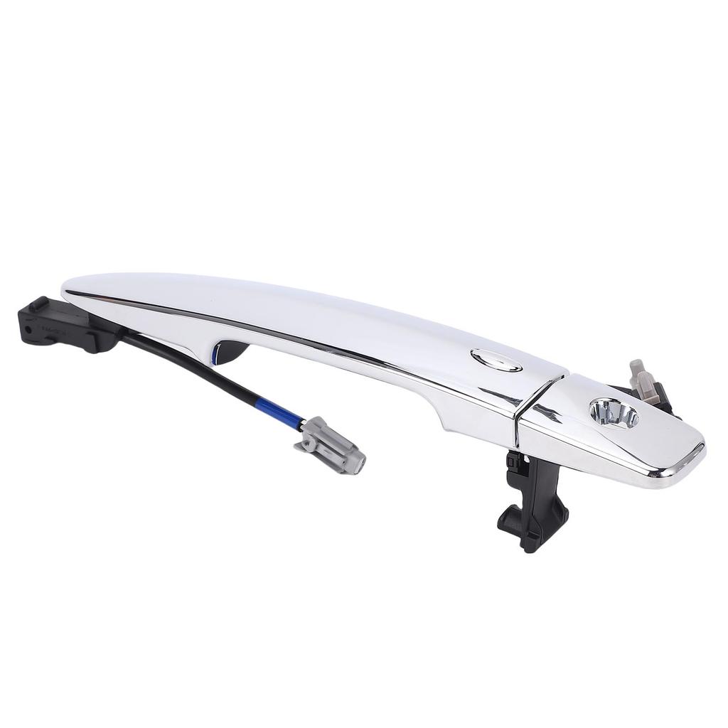 Car Front Exterior Door Handle High Strength ABS Plastic Modern Replacement for Maxima Murano Sentra Left with Hole: