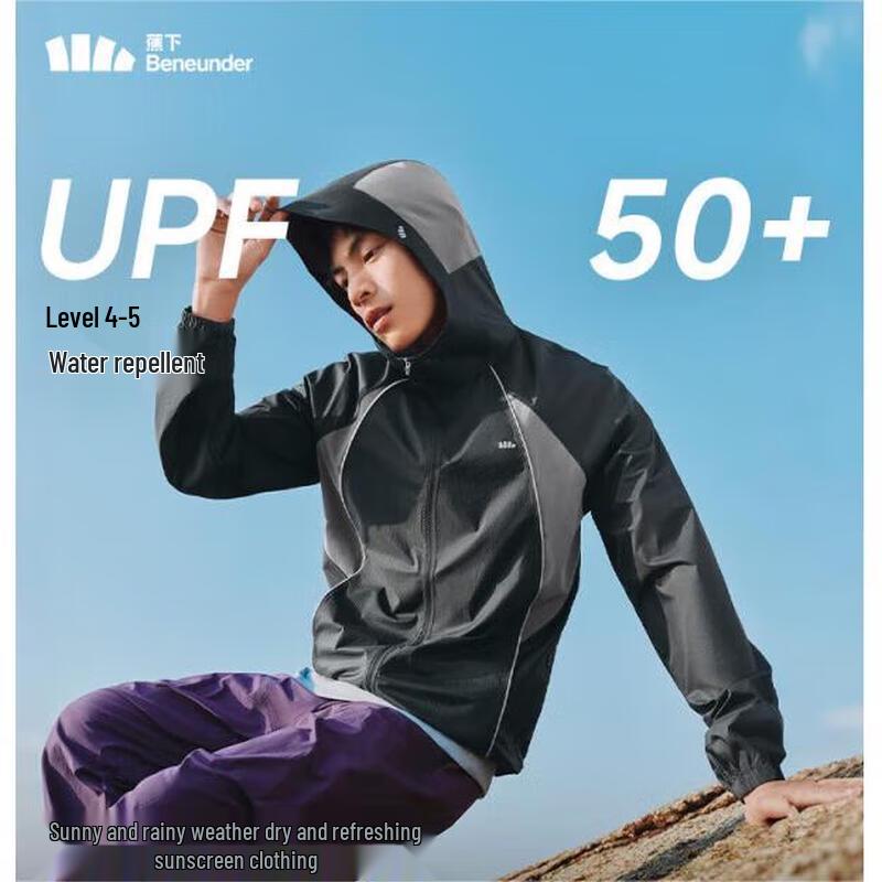 Men's Lightweight UV Protection Water-Repellent Outdoor Jacket