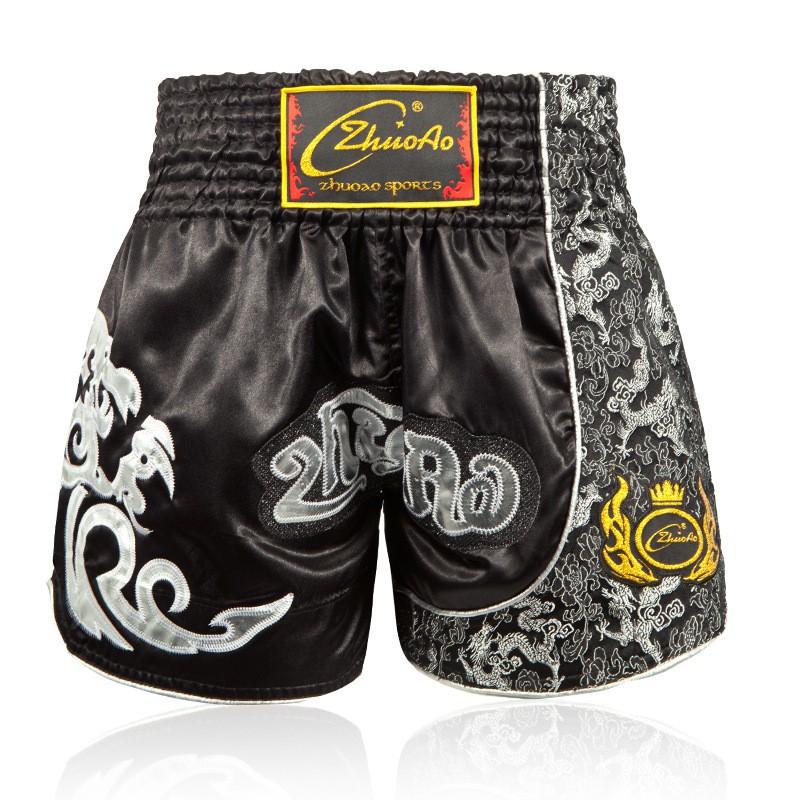 Breathable Muay Thai Shorts Cycling Jersey Training Martial Arts Combat Sports Wear Men Women