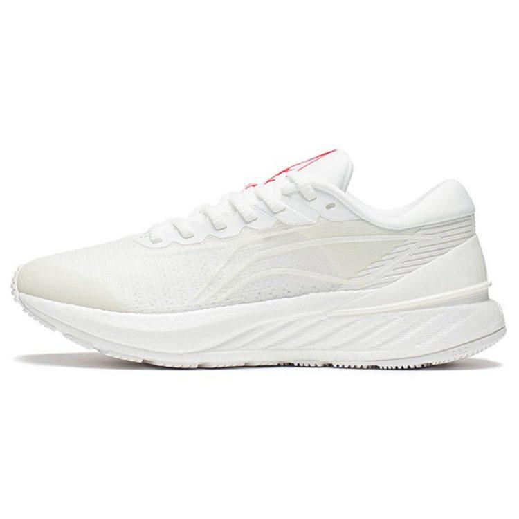 Li Ning YueYing 2.0 Cushioning Slip Resistant Low Top Running Shoes Men's Ecru ARHS015-4