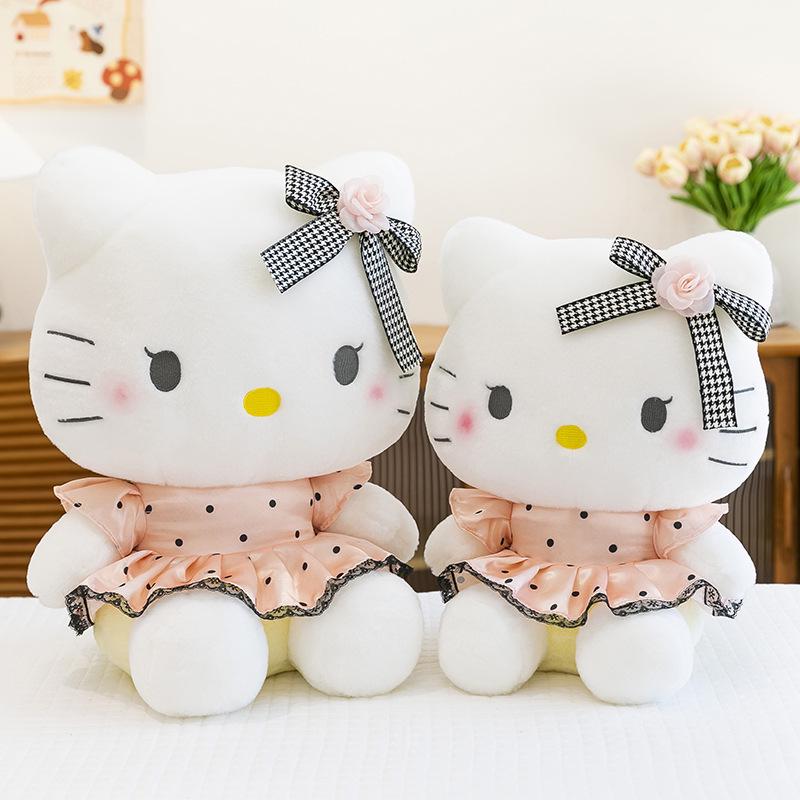 Xiangxiang Cartoon Hello Kitty Plush Skirt Doll