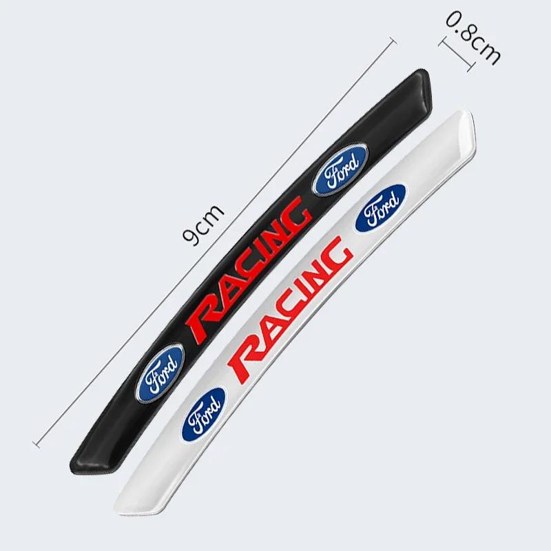 2025 Hot For Ford Car Wheel Eyebrow Protector Fender Flare Extension Arches For Cars Mud Flap Splash Guards For Ford Fiesta Mond